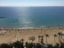 amazing beach views from the apartment